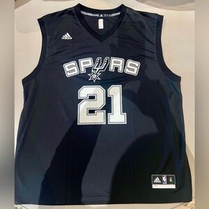 XL ADIDAS Tim Duncan SPURS Jersey